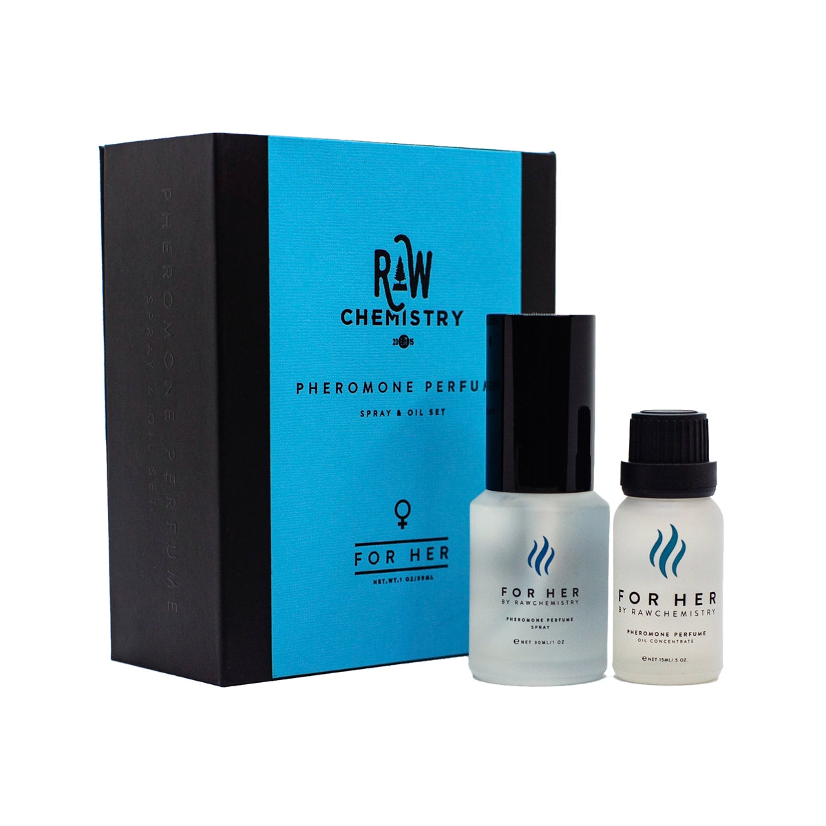 For Her by RawChemistry a Pheromone Perfume Gift Set