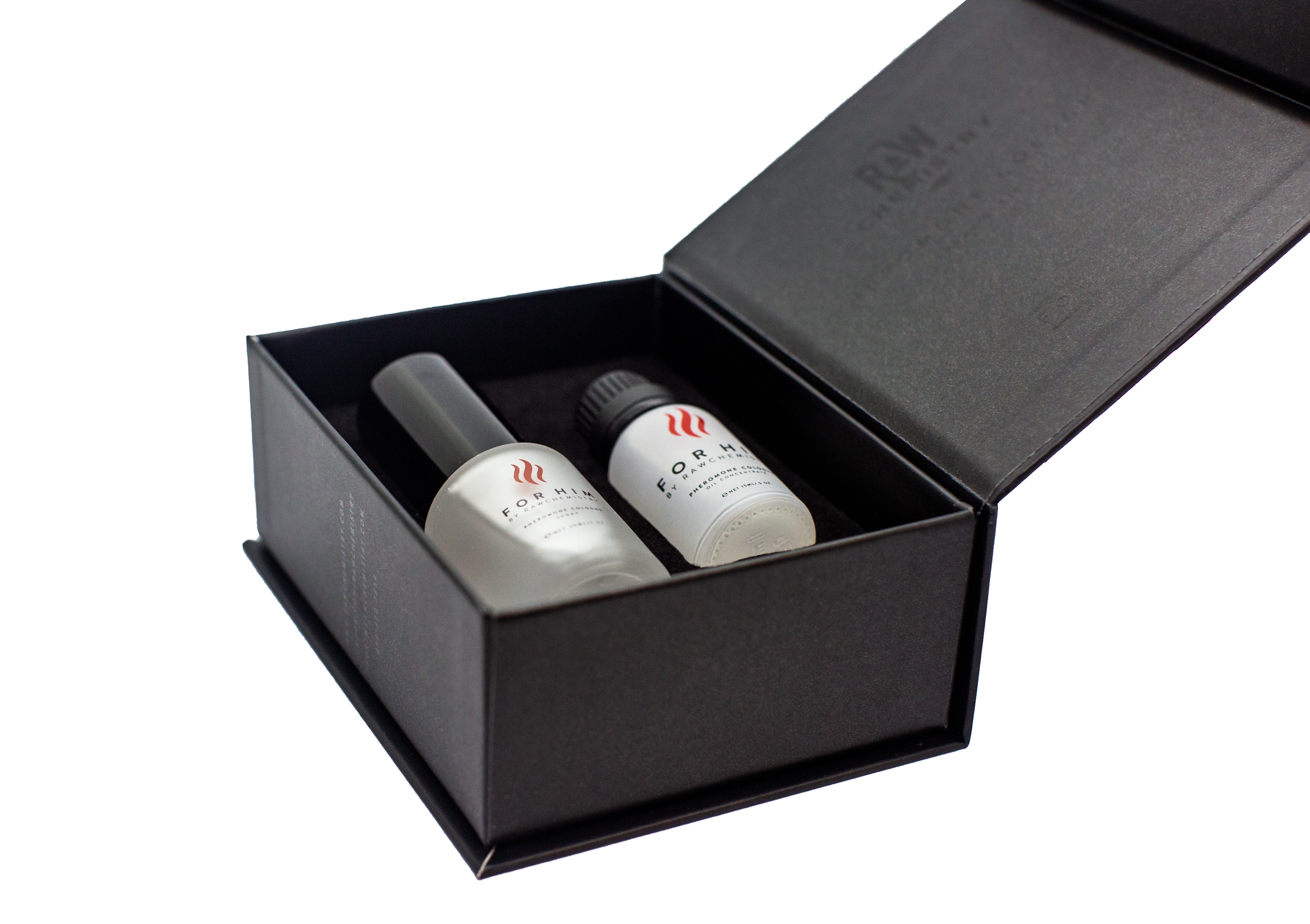 For Him by RawChemistry a Men's Pheromone Cologne Gift Set