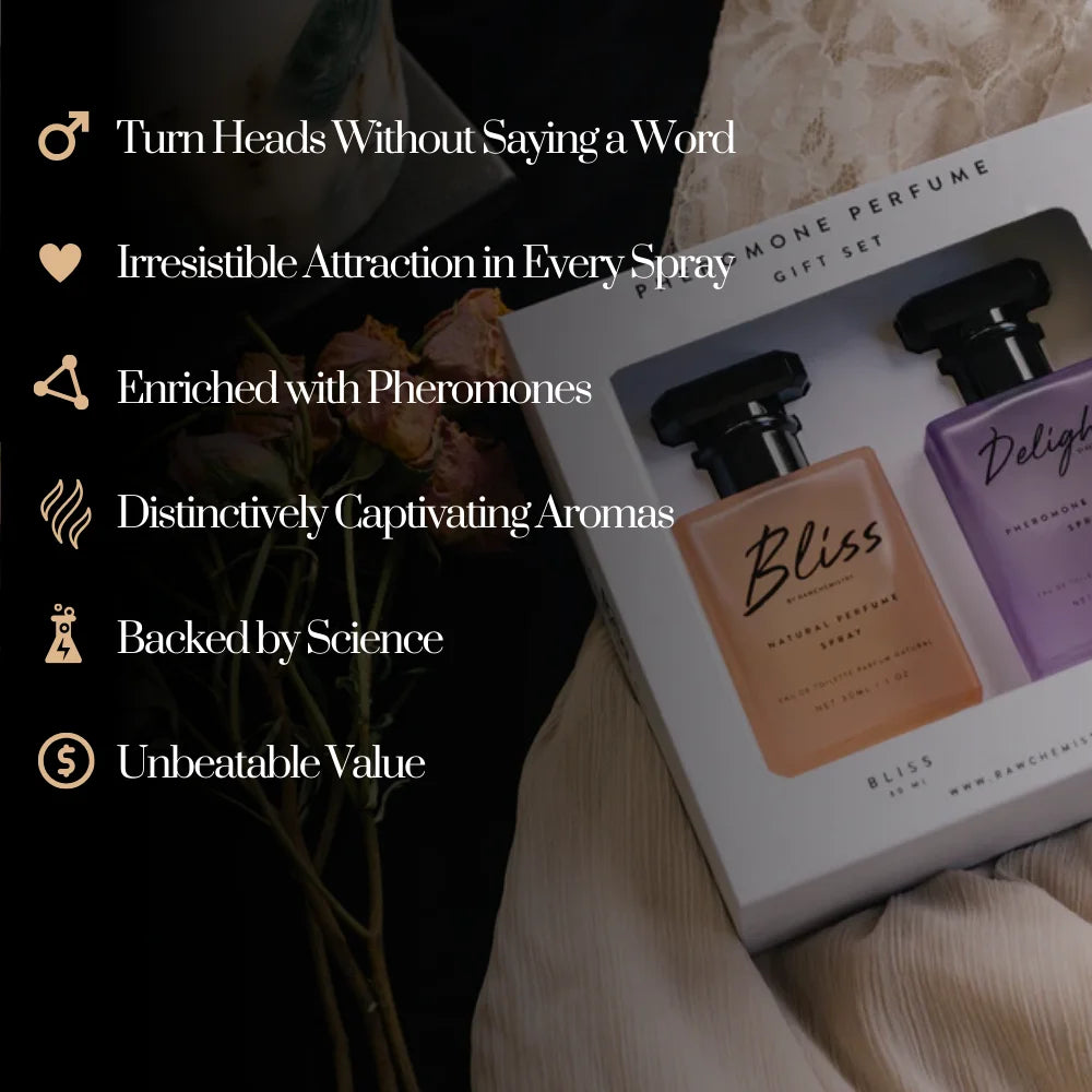 Bliss & Delight Pheromone Perfume Gift Set