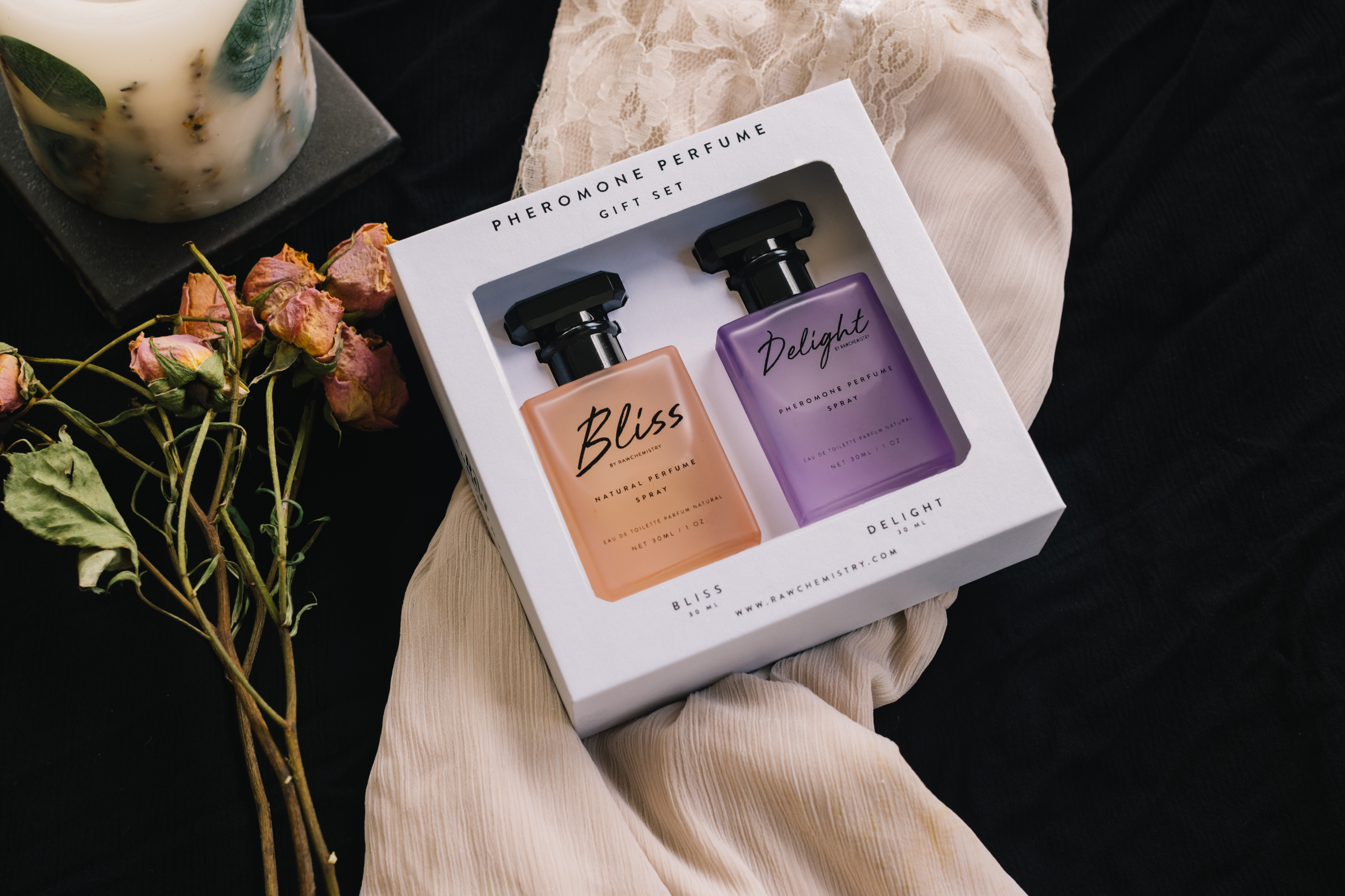 RawChemistry Bliss and Delight a Pheromone Perfume Gift Set